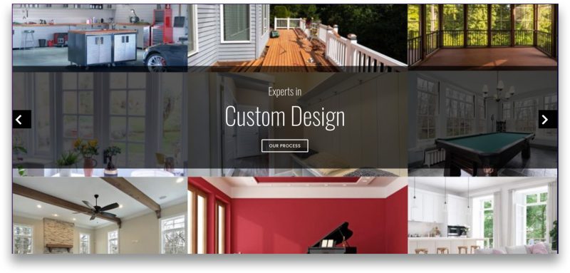 Platinum Construction LLC Redesign DAC page Home page before Platinum Construction LLC Redesign DAC page Home page before